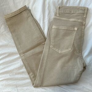 Straight leg khakis